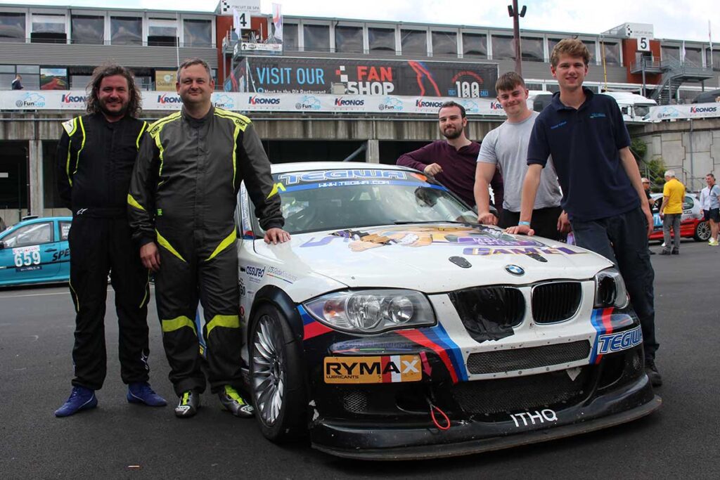 The Storming Camel team at Spa-Francorchamps 2022